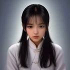 呦呦萝莉内容总监王雅诗证件照，职业装扮，微笑亲和，暖色调柔光背景